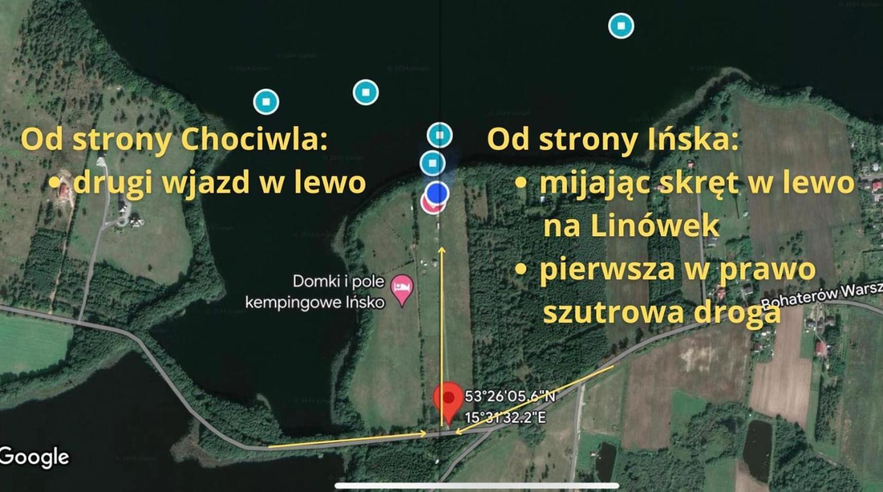 Dive In- Noclegi Ińsko Kültér fotó